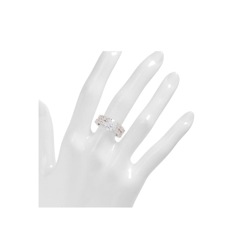 Plagens Women Rings - Silver/Clear Multi