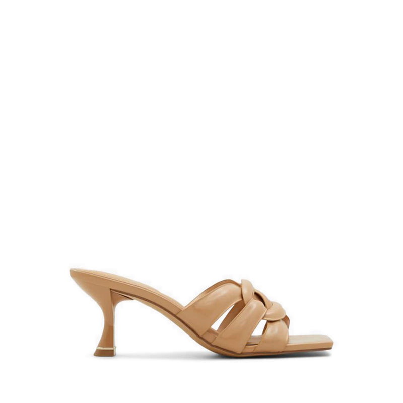 Maria Heeled Sandals - Beige