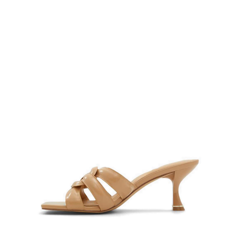 Maria Heeled Sandals - Beige