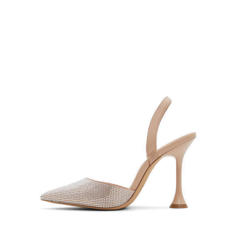 Lentils Heeled Shoes - Cream