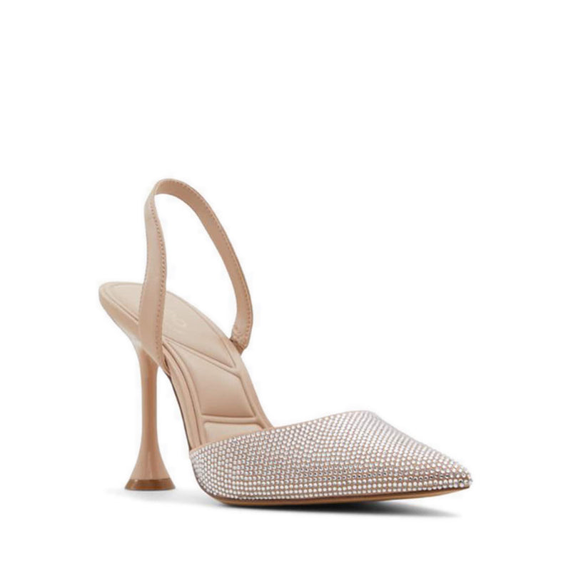 Lentils Heeled Shoes - Cream