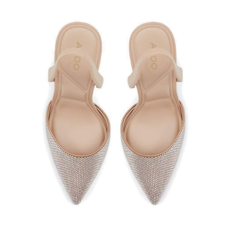 Lentils Heeled Shoes - Cream