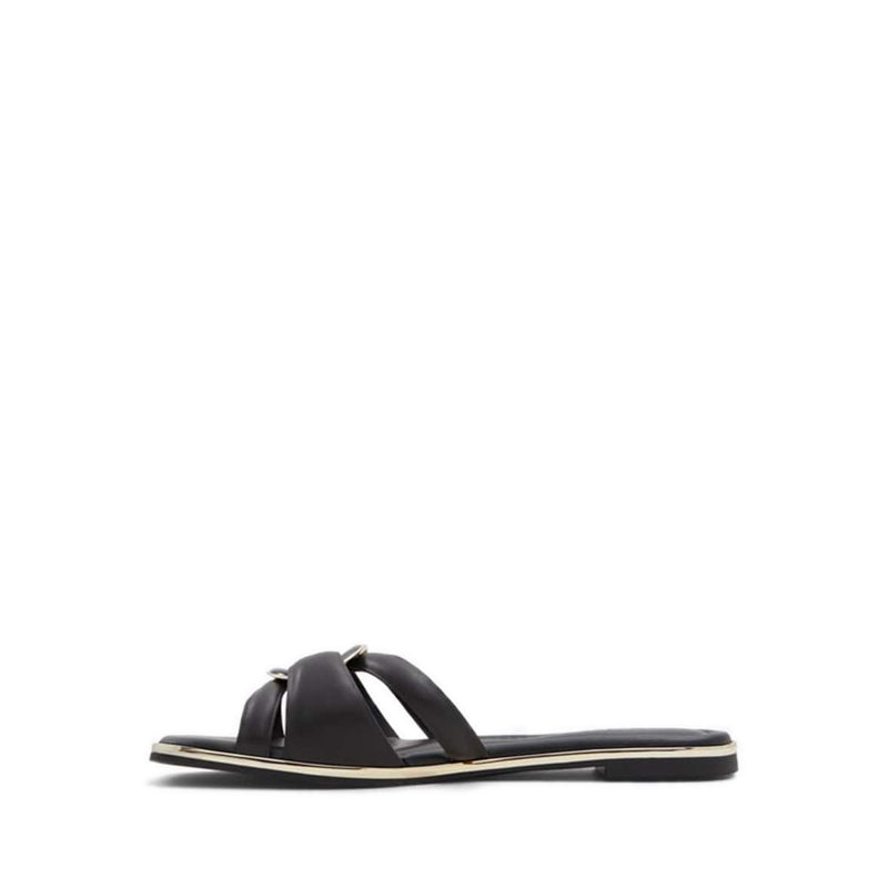 Yesenia Flat Sandals - Black