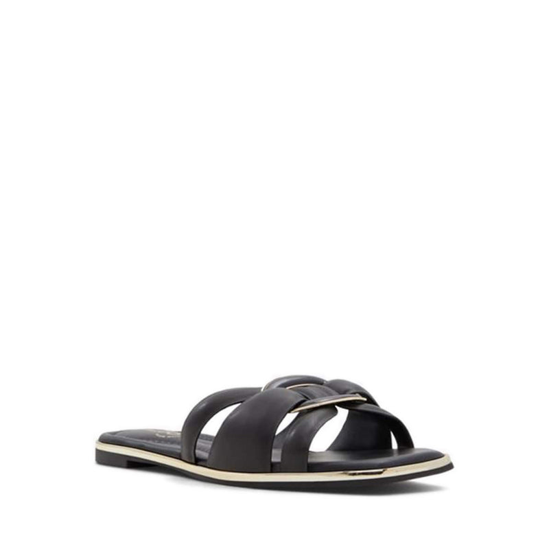 Yesenia Flat Sandals - Black