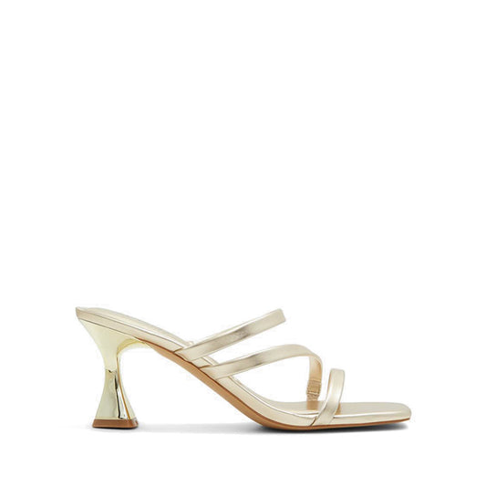 Jewella Women Heeled Sandal - Champagne