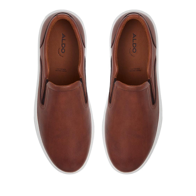 Urbane Men Slip On Sneaker - Cognac