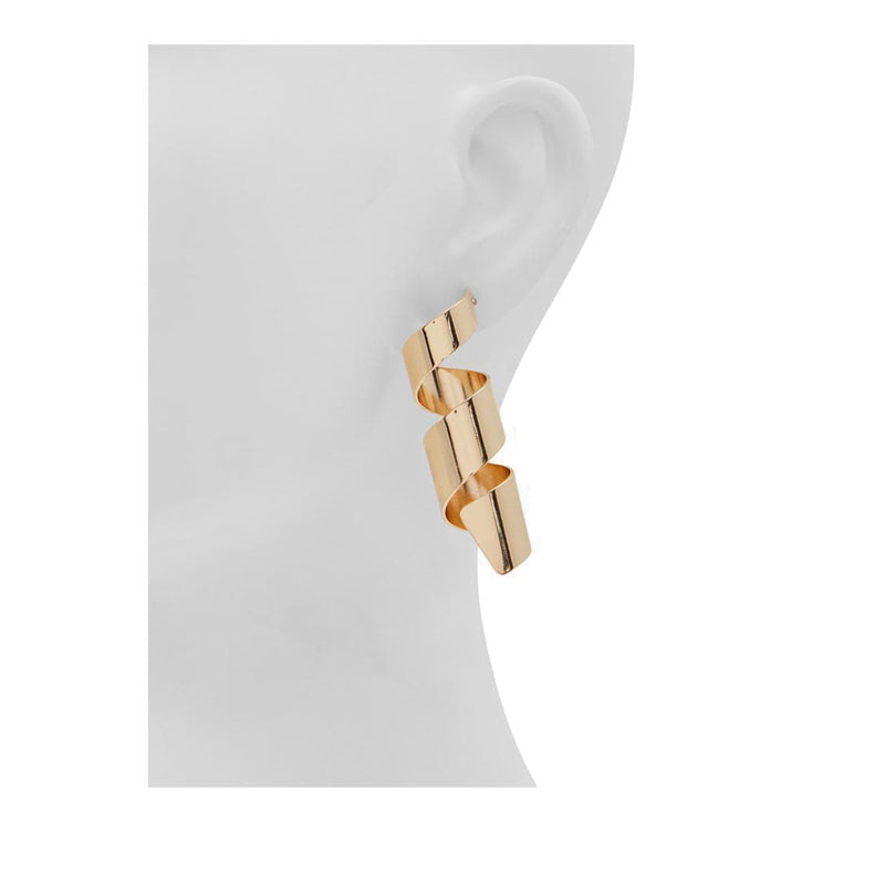 Spiralie Women Earrings - Gold