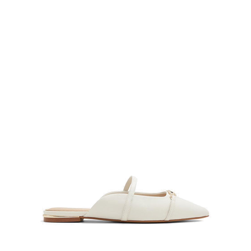 Marylune Women Mule Shoes - White