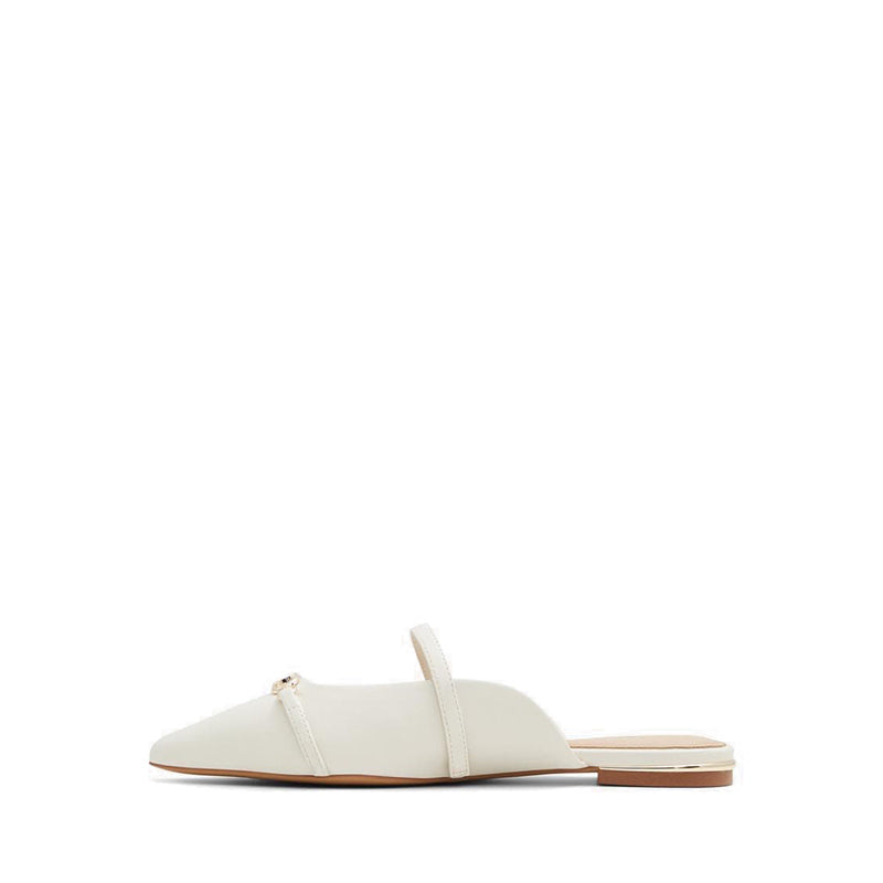 Marylune Women Mule Shoes - White