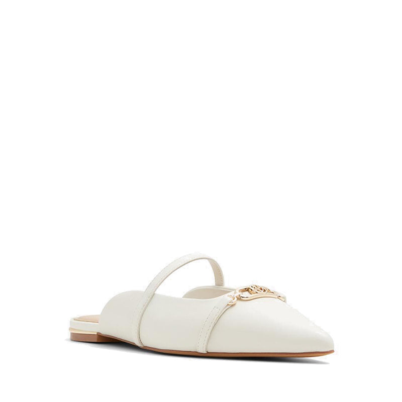 Marylune Women Mule Shoes - White