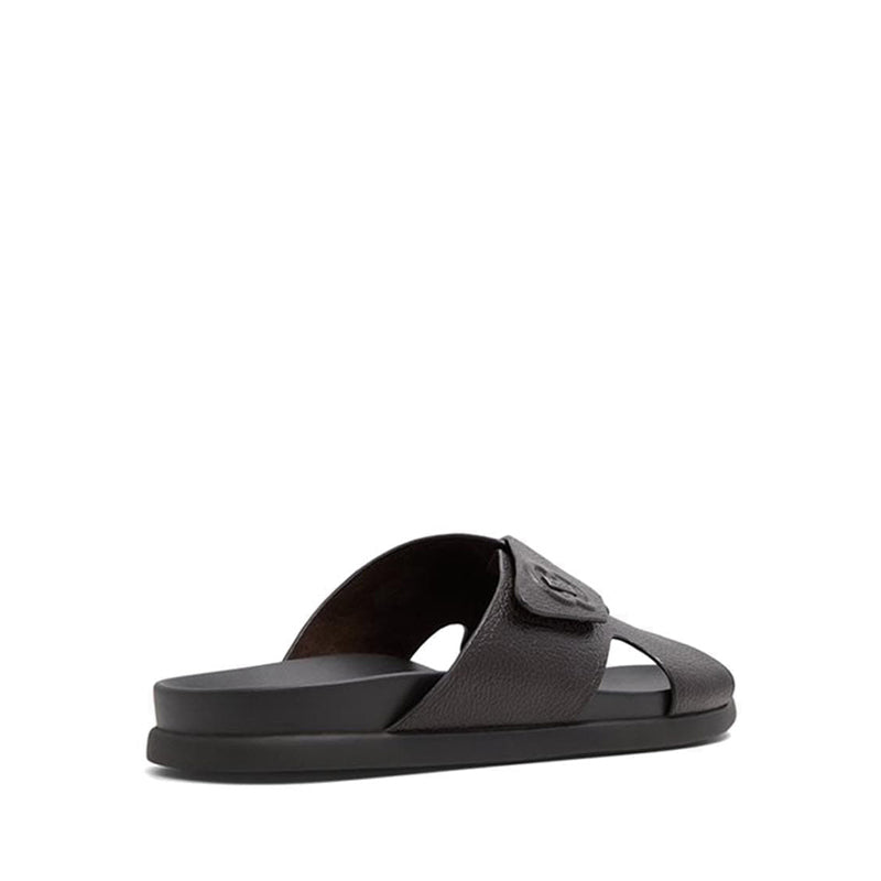 Comond Men's Flat Sandals - Dark Brown