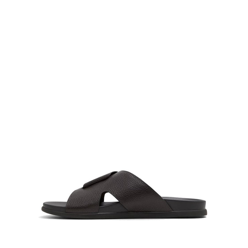 Comond Men's Flat Sandals - Dark Brown