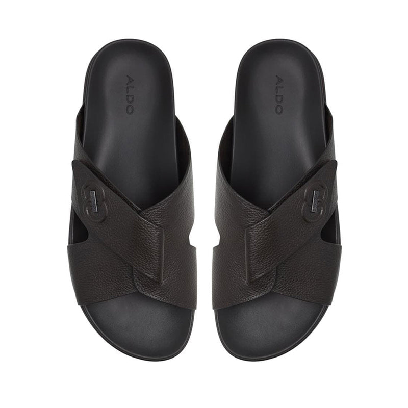 Comond Men's Flat Sandals - Dark Brown