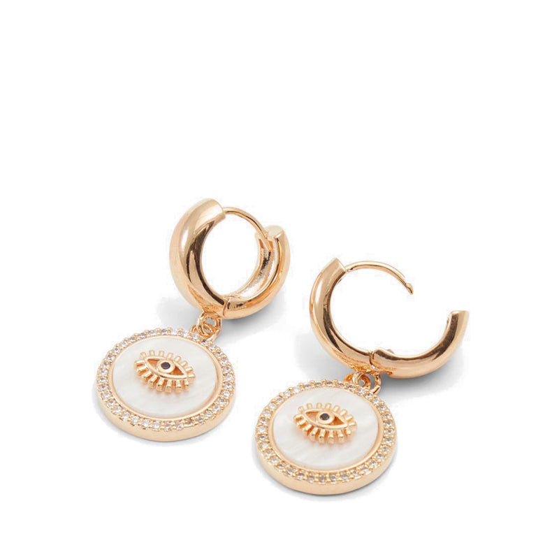 Prelisa Women Earrings - Gold/Clear Multi