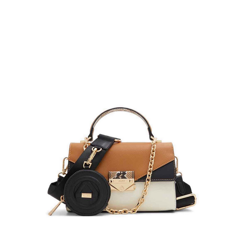 Youra Women Top Handle Bag - Bone Multi