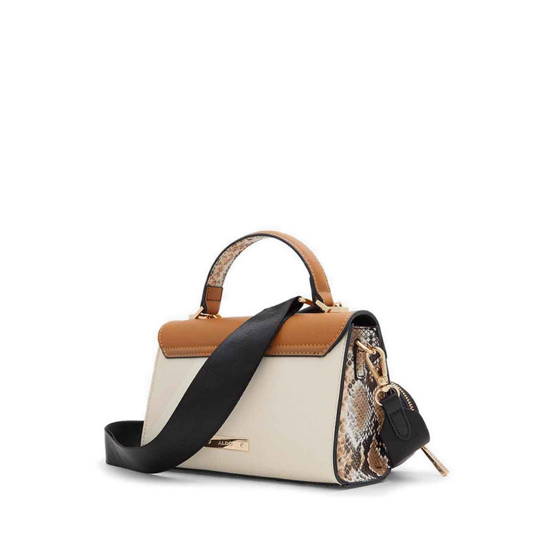 Youra Women Top Handle Bag - Bone Multi