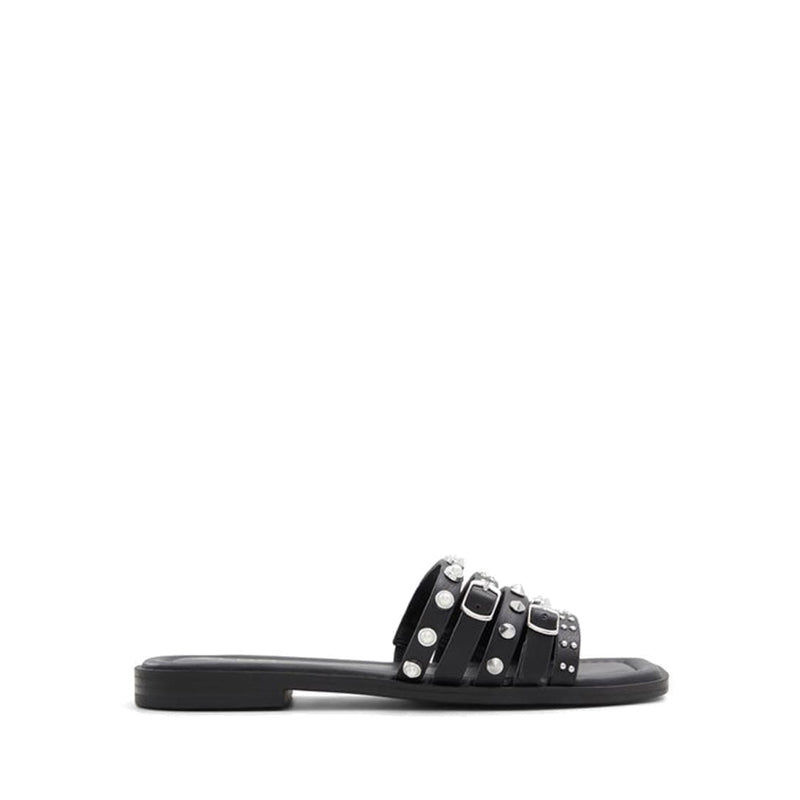 Pearlyne Women's Flat Sandals - Black