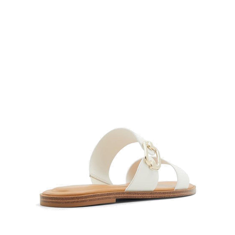 Miryhar Women's Flat Sandals - White