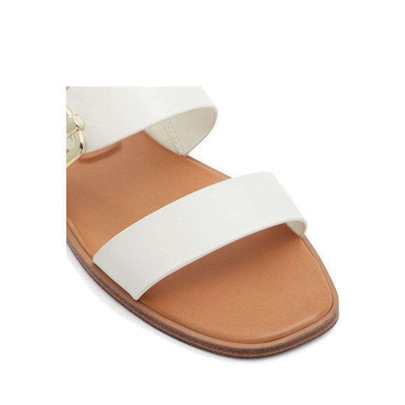 Miryhar Women's Flat Sandals - White