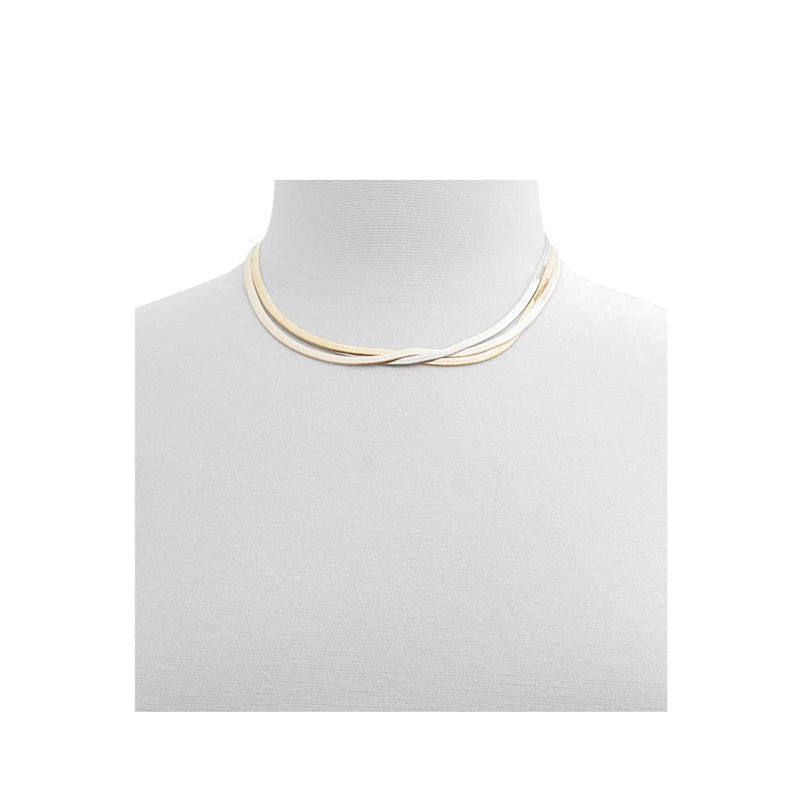 Lareliwan Women Necklace - Metallic