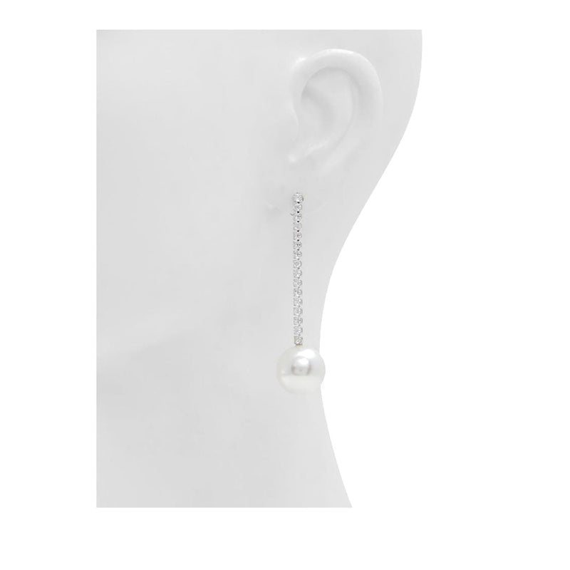 Jaylene Women Earrings - Silver/Clear Multi