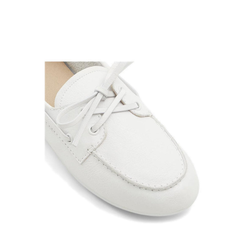 ALDO Sail Women's Boat Shoe - White/Bone