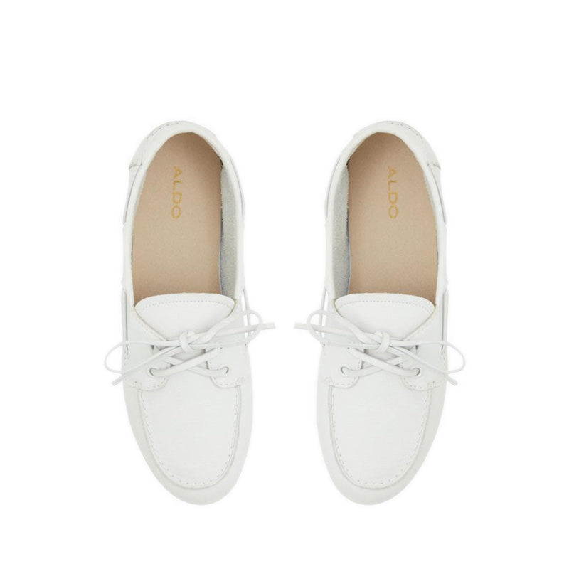 ALDO Sail Women's Boat Shoe - White/Bone