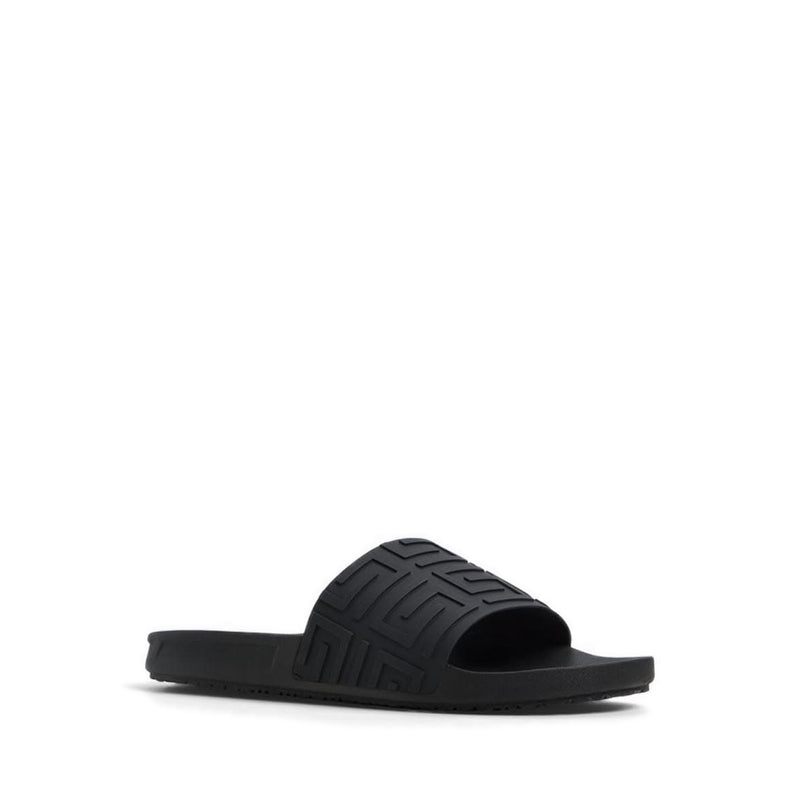 Atrani Men's Flat Sandals - Black