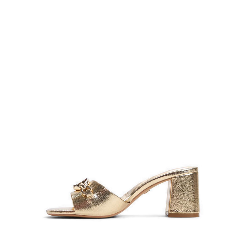 Aldo Sunglow Women Open Heeled Sandals - Gold