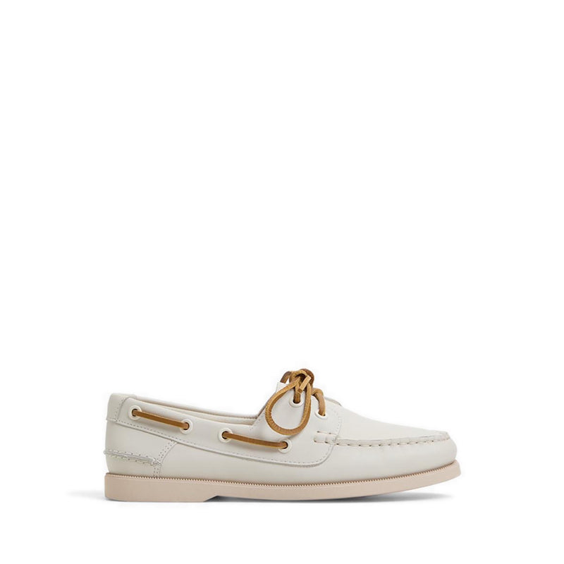 Aldo Harborchic Women Boat Shoes - White/Bone