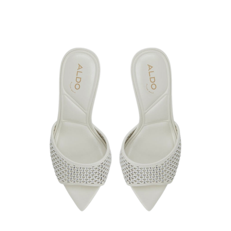 ALDO Anyabrilden Women's Heeled Sandals - White/Bone